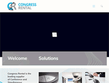 Tablet Screenshot of congressrental.co.za
